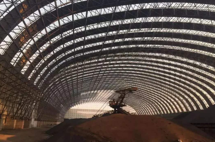 合山概述原料场封闭技术的特点和类型